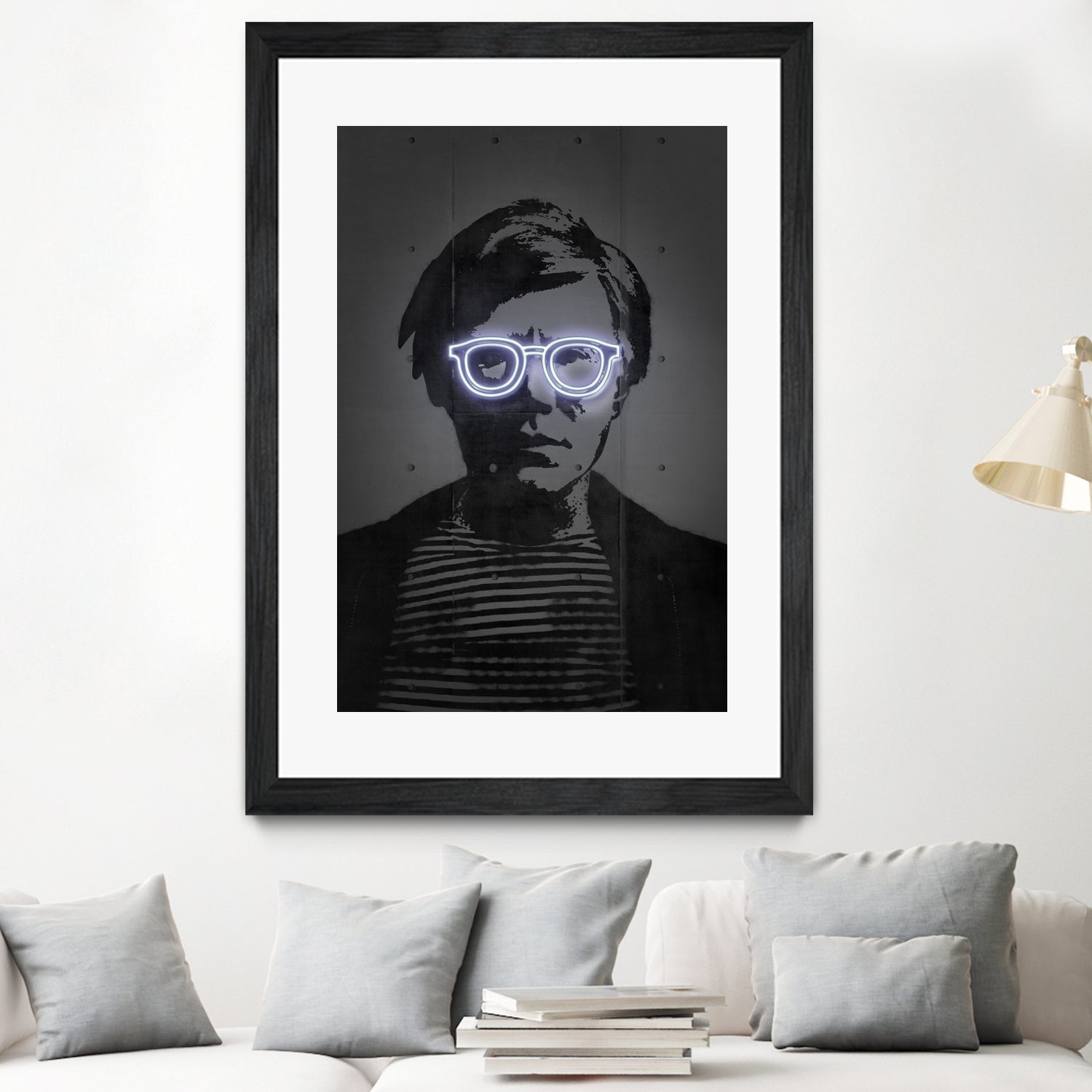 Warhol by Octavian Mihai Mielu on GIANT ART - white digital drawing