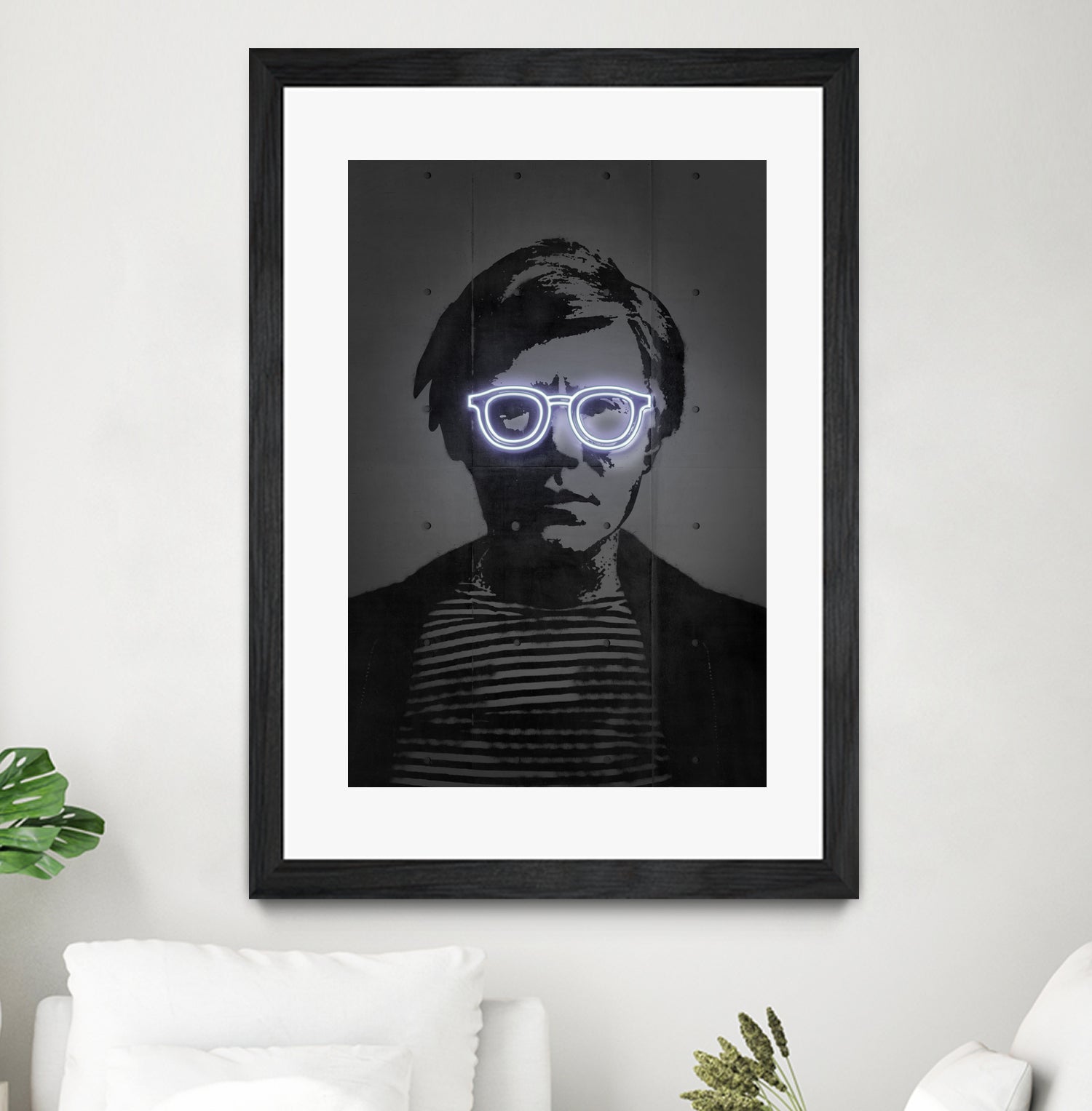 Warhol by Octavian Mihai Mielu on GIANT ART - white digital drawing