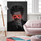 The Weeknd by Octavian Mihai Mielu on GIANT ART - red digital drawing