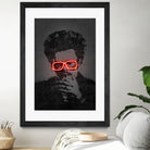 The Weeknd by Octavian Mihai Mielu on GIANT ART - red digital drawing