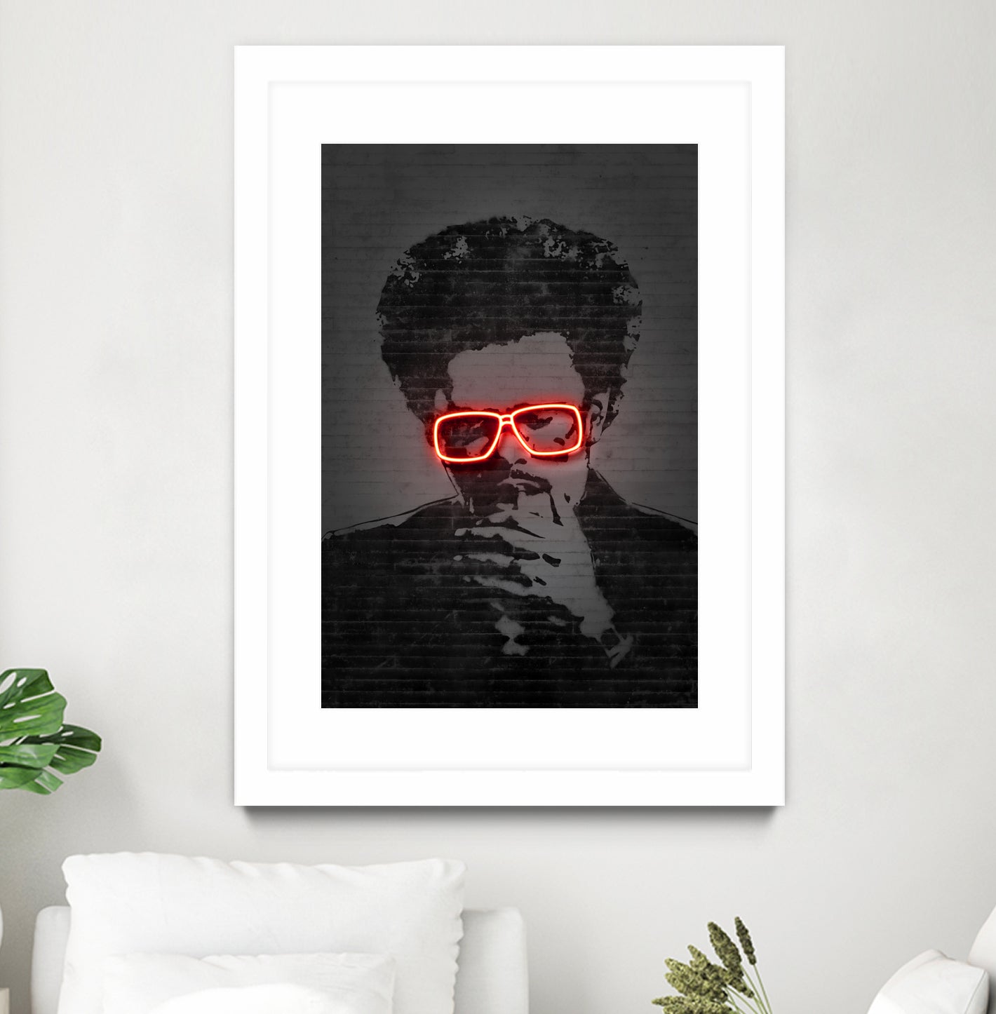 The Weeknd by Octavian Mihai Mielu on GIANT ART - red digital drawing