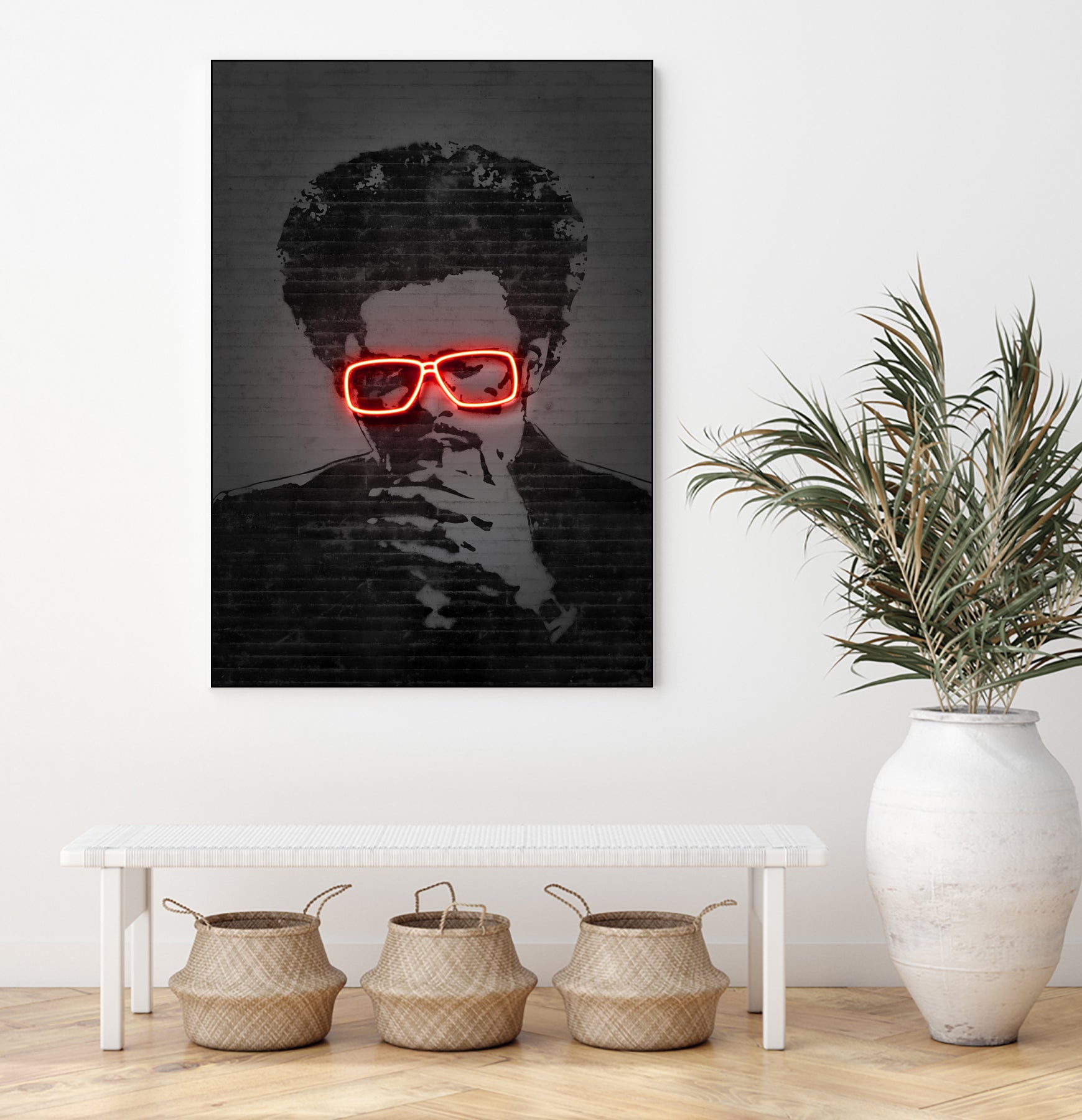 The Weeknd by Octavian Mihai Mielu on GIANT ART - red digital drawing