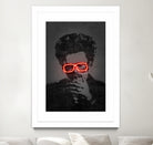 The Weeknd by Octavian Mihai Mielu on GIANT ART - red digital drawing