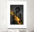 Jimi by Octavian Mihai Mielu on GIANT ART - yellow digital drawing