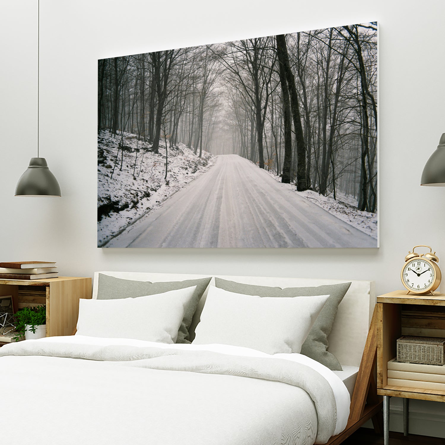 Winter memories XII by Anna Garcia on GIANT ART - white mixed media