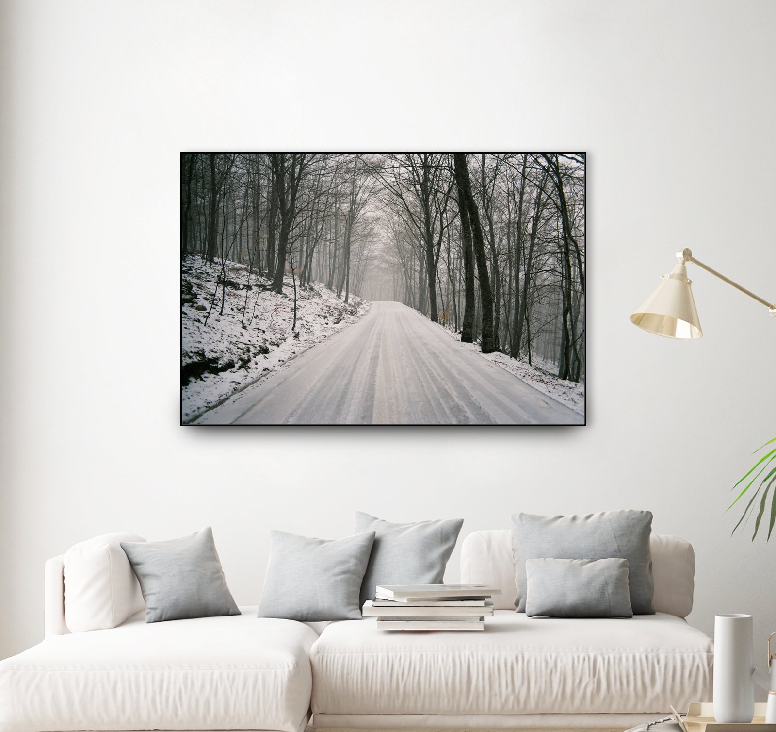 Winter memories XII by Anna Garcia on GIANT ART - white mixed media