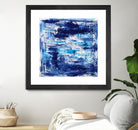 Blue passion by Katerina Izotova on GIANT ART - blue mixed media