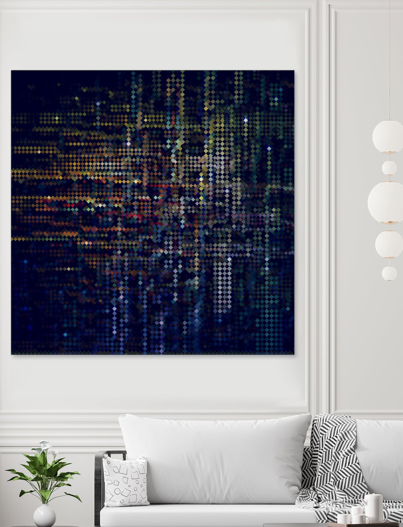 Electric City (2) by Angelo Cerantola on GIANT ART - black vector illustration