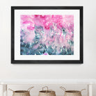 When indigo loves pink || watercolor by Katerina Izotova on GIANT ART - pink mixed media