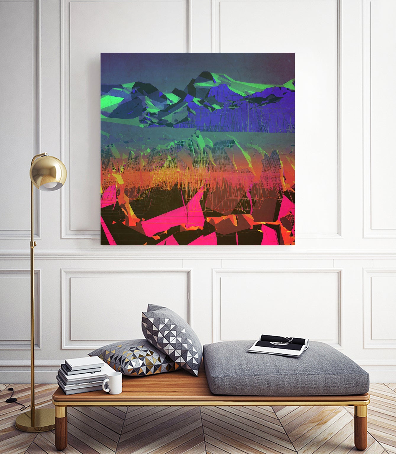 Do They Dream by Jamison Gish on GIANT ART - blue digital painting