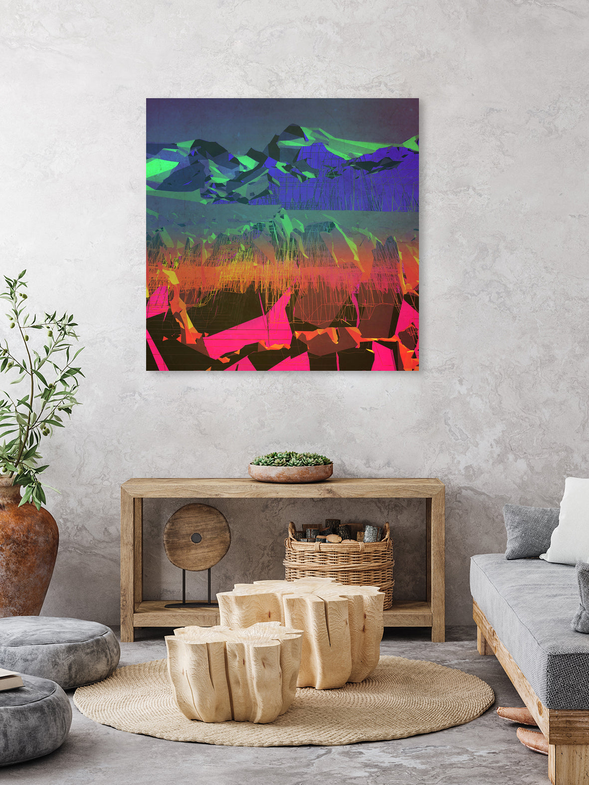 Do They Dream by Jamison Gish on GIANT ART - blue digital painting