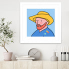 Vincent by Idil Keysan on GIANT ART - blue digital drawing