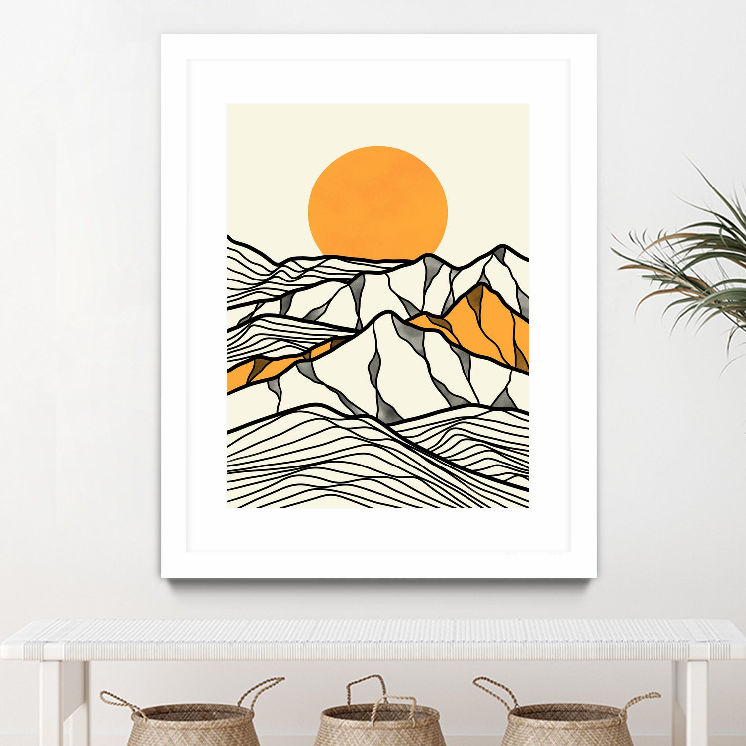 The Hills by aliym fitranto on GIANT ART - black digital drawing