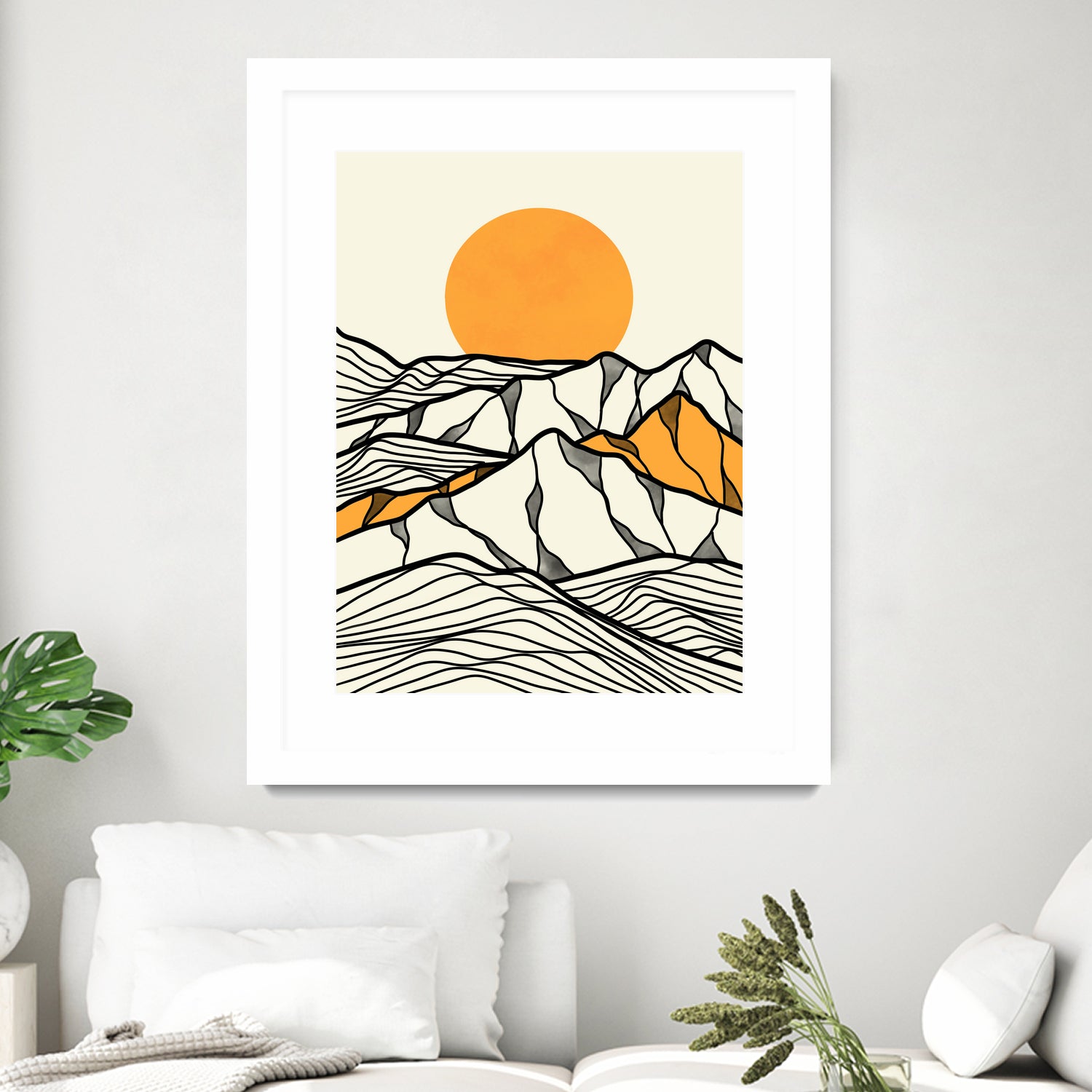 The Hills by aliym fitranto on GIANT ART - black digital drawing