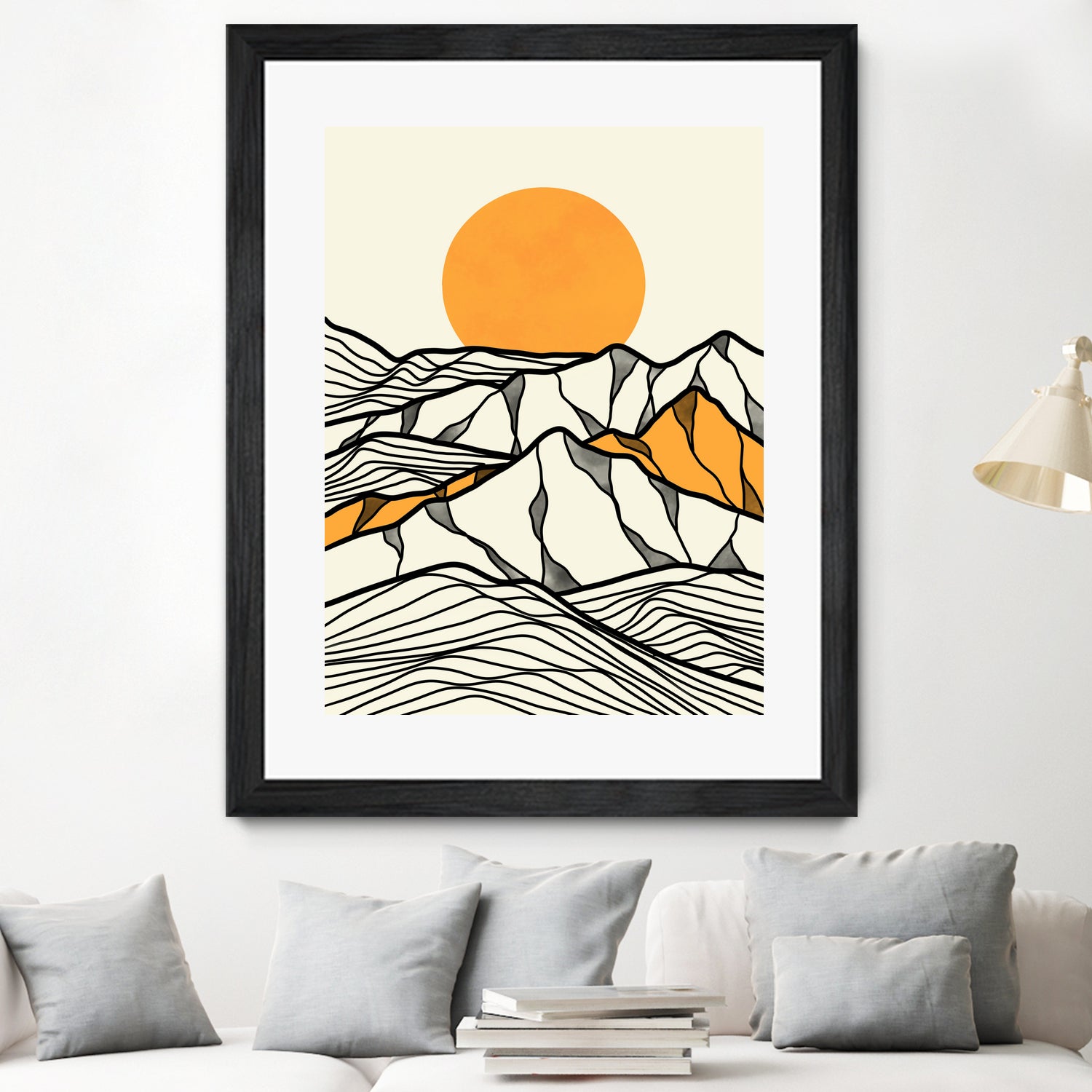 The Hills by aliym fitranto on GIANT ART - black digital drawing