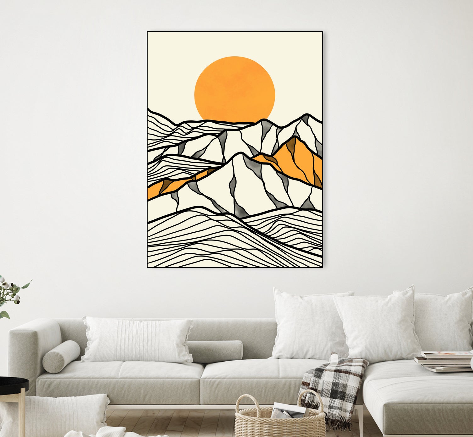 The Hills by aliym fitranto on GIANT ART - black digital drawing