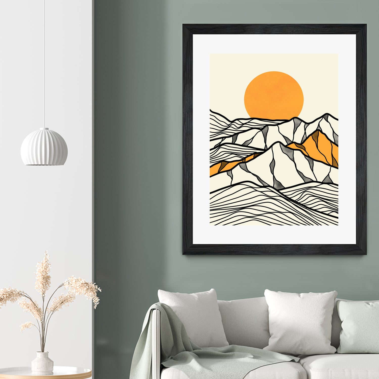 The Hills by aliym fitranto on GIANT ART - black digital drawing