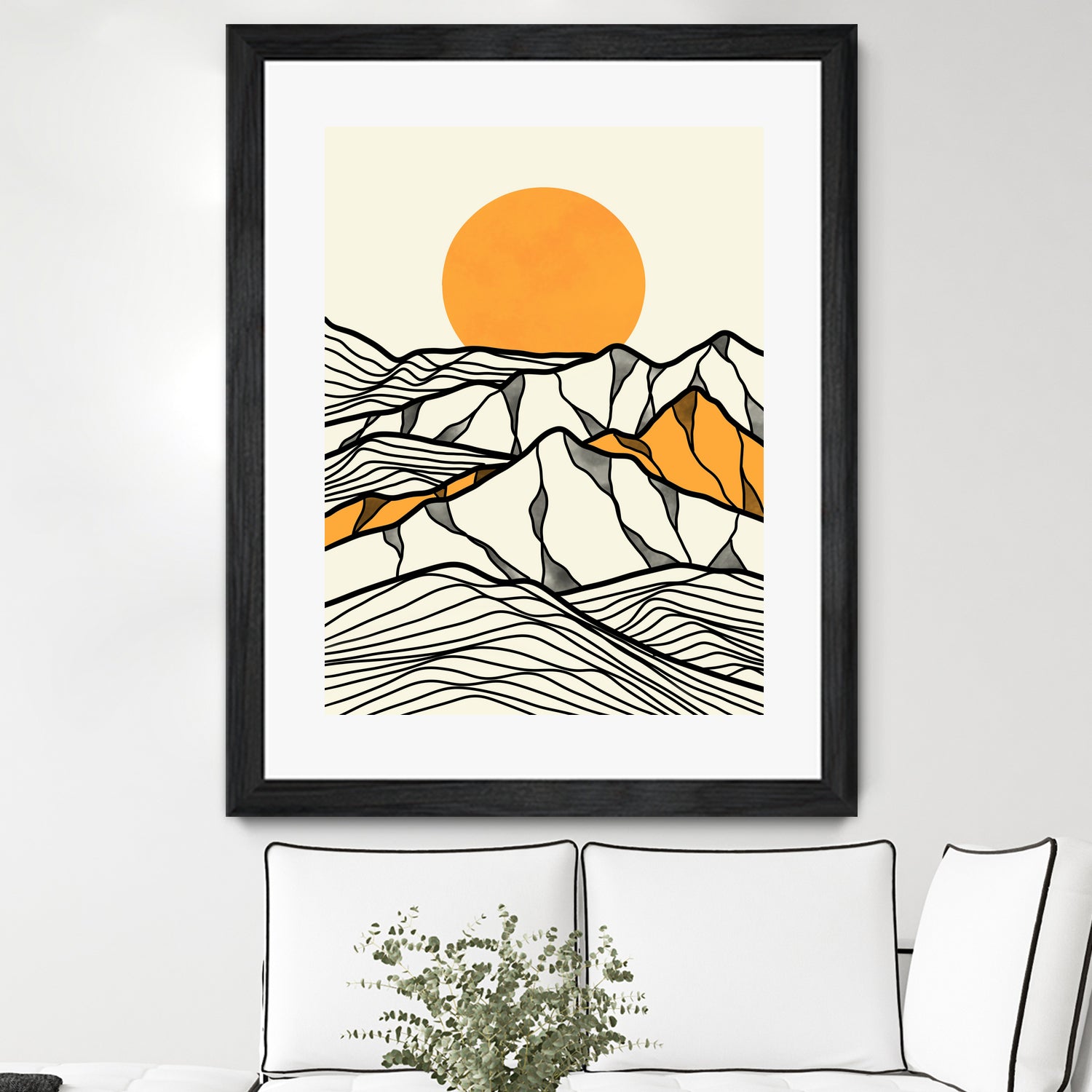 The Hills by aliym fitranto on GIANT ART - black digital drawing