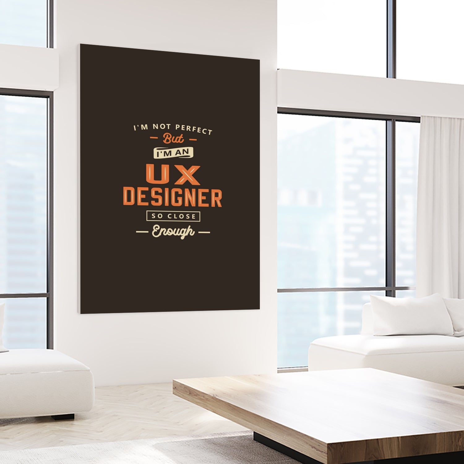 UX Designer Funny Job Title Profession Birthday Worker by JOSE LOPES NETO on GIANT ART - black typography