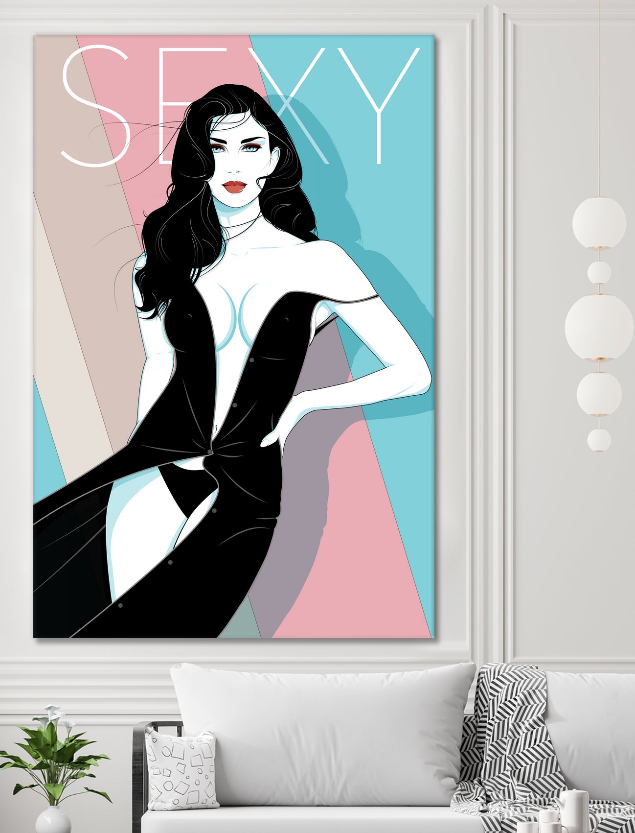 SEXY by Ron Santiano on GIANT ART - black digital drawing