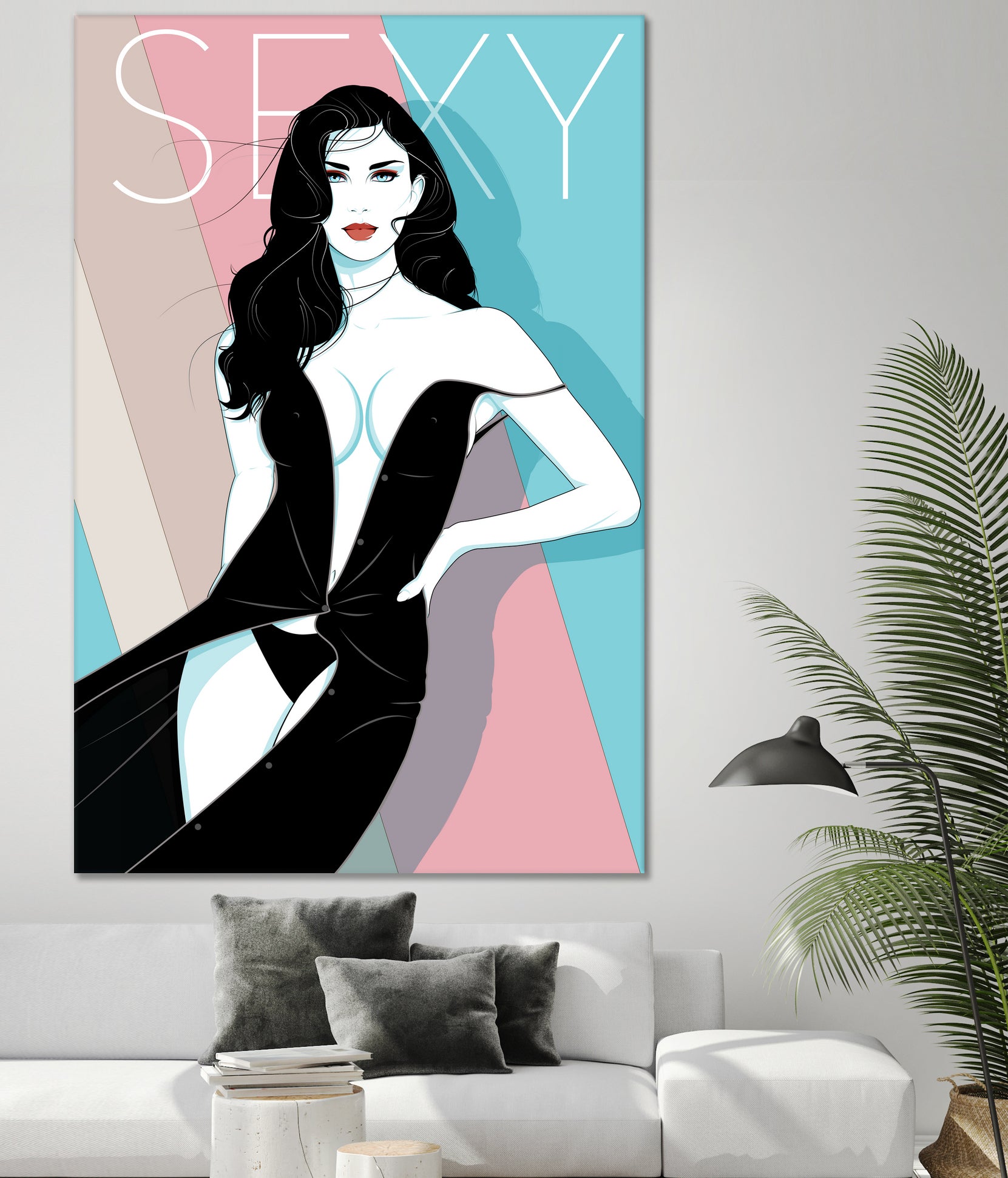 SEXY by Ron Santiano on GIANT ART - black digital drawing