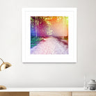 Path by Deb Schmill on GIANT ART - fuchsia photo manipulation