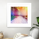 Path by Deb Schmill on GIANT ART - fuchsia photo manipulation