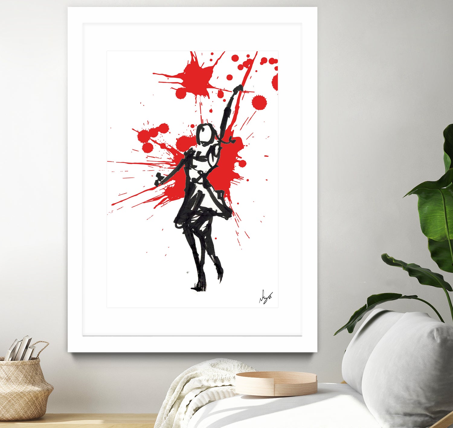 DancInk Folks- 10 by Nicolas Lachance-Brais on GIANT ART - white digital drawing