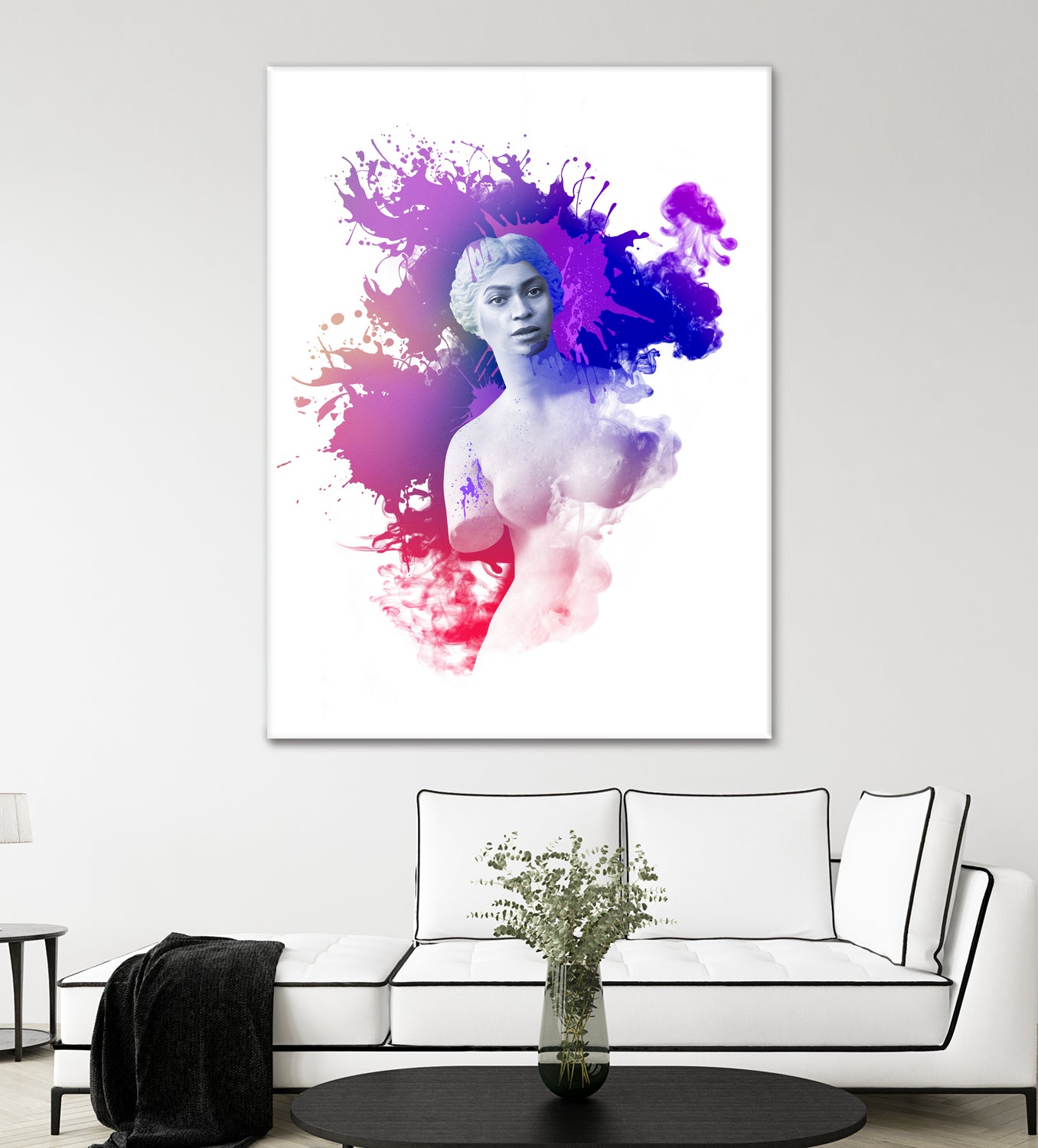 Beyoncé Venus by Pepe Psyche on GIANT ART - fuchsia digital painting