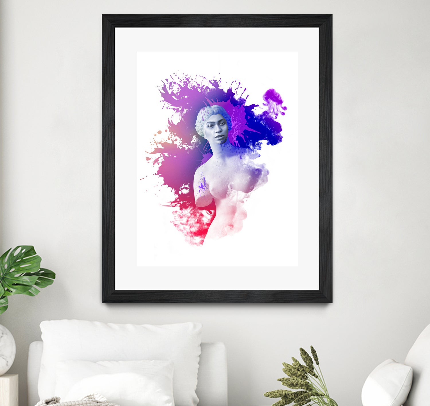 Beyoncé Venus by Pepe Psyche on GIANT ART - fuchsia digital painting