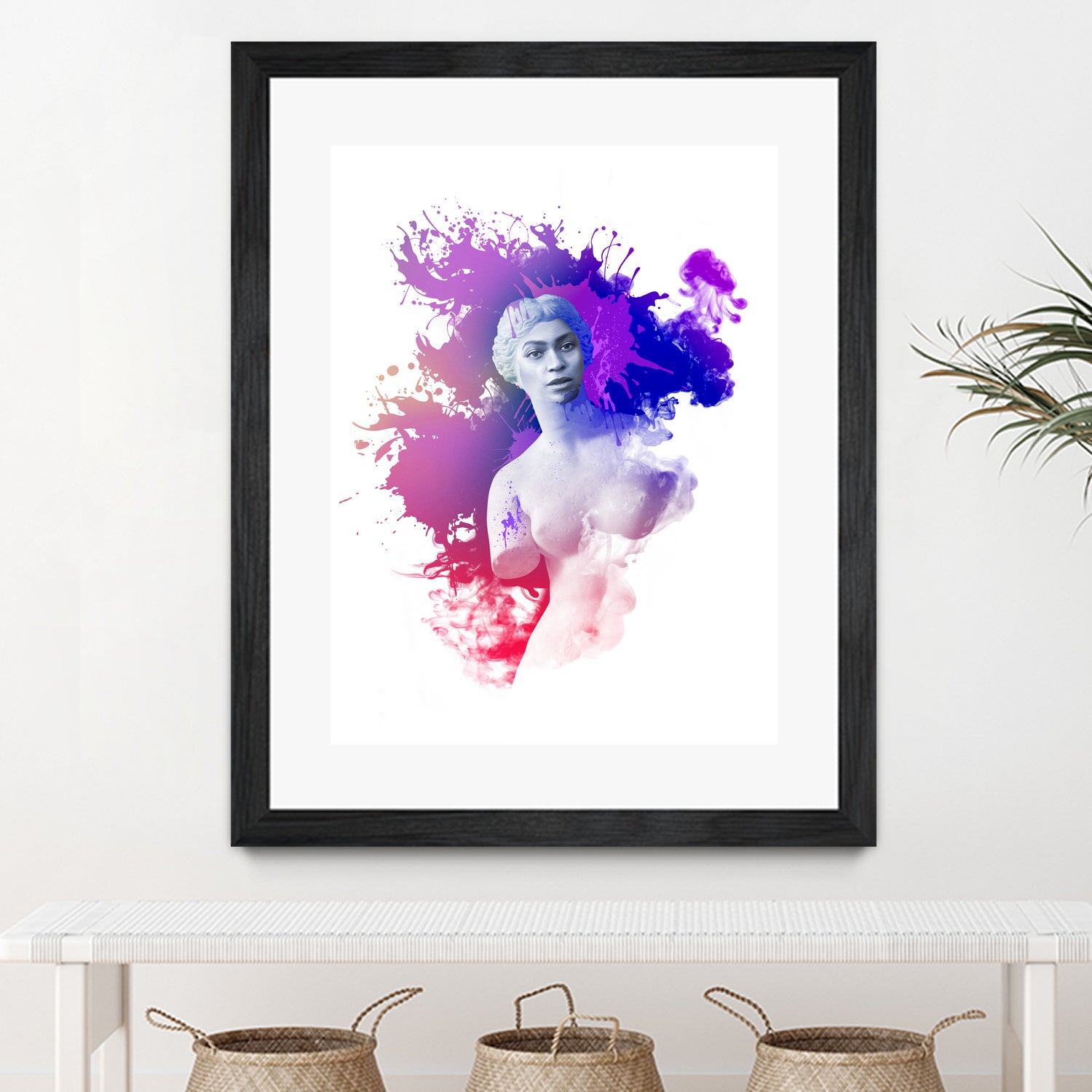 Beyoncé Venus by Pepe Psyche on GIANT ART - fuchsia digital painting