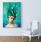 Sweet Allure by Diogo Veríssimo on GIANT ART - blue character design