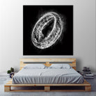 Smoky Ring by bruno clasca on GIANT ART - black digital drawing