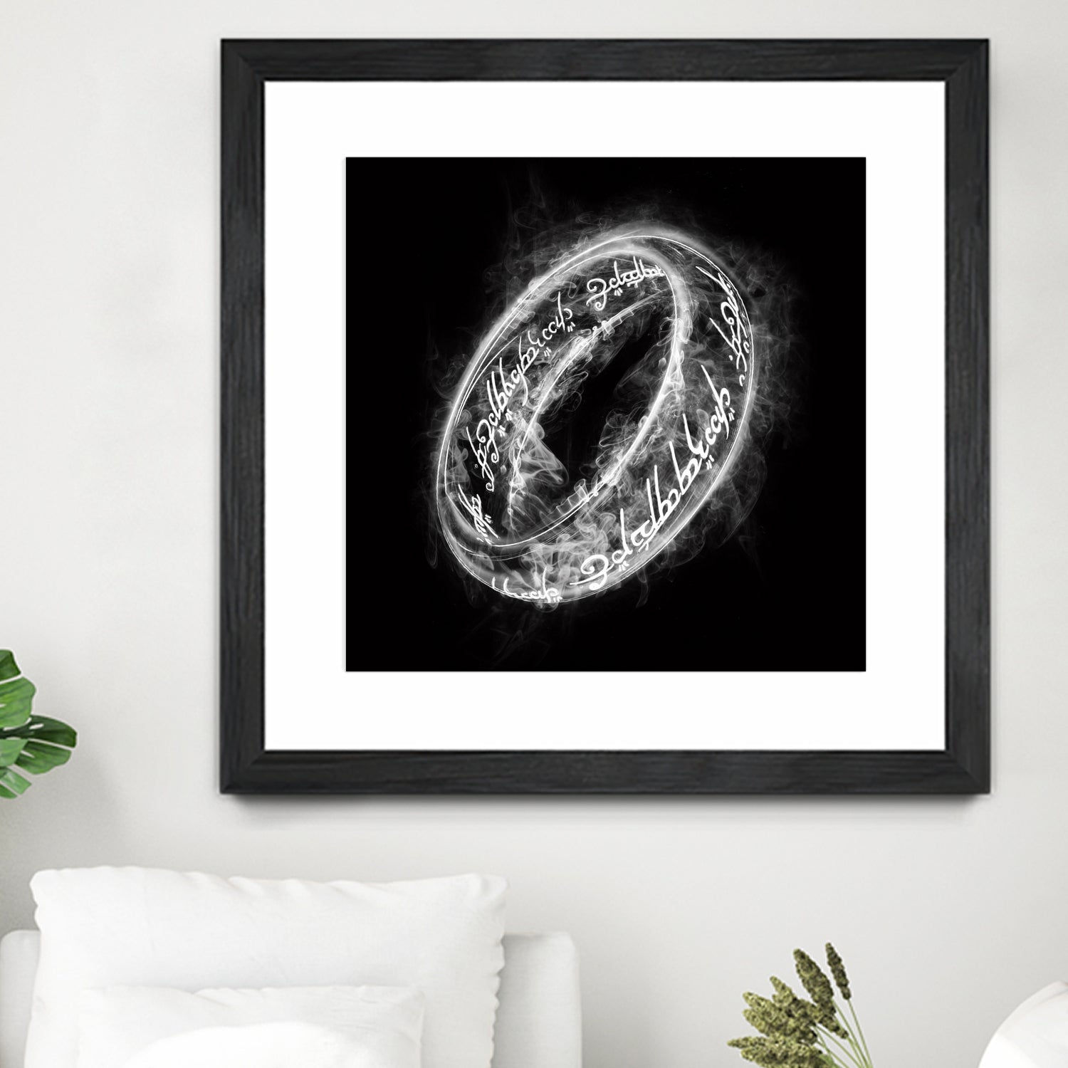 Smoky Ring by bruno clasca on GIANT ART - black digital drawing