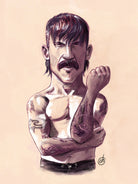 Anthony Kiedis - Unlimited Love by Charlie Casado on GIANT ART - white character design