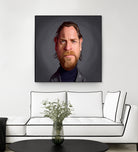 Ewan McGregor by Rob Snow on GIANT ART - gray digital painting