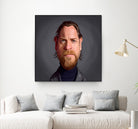 Ewan McGregor by Rob Snow on GIANT ART - gray digital painting