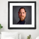 Ewan McGregor by Rob Snow on GIANT ART - gray digital painting