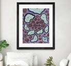 Cells by Victor Fitzsimons on GIANT ART - fuchsia mixed media