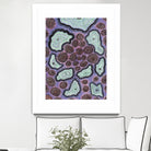 Cells by Victor Fitzsimons on GIANT ART - fuchsia mixed media