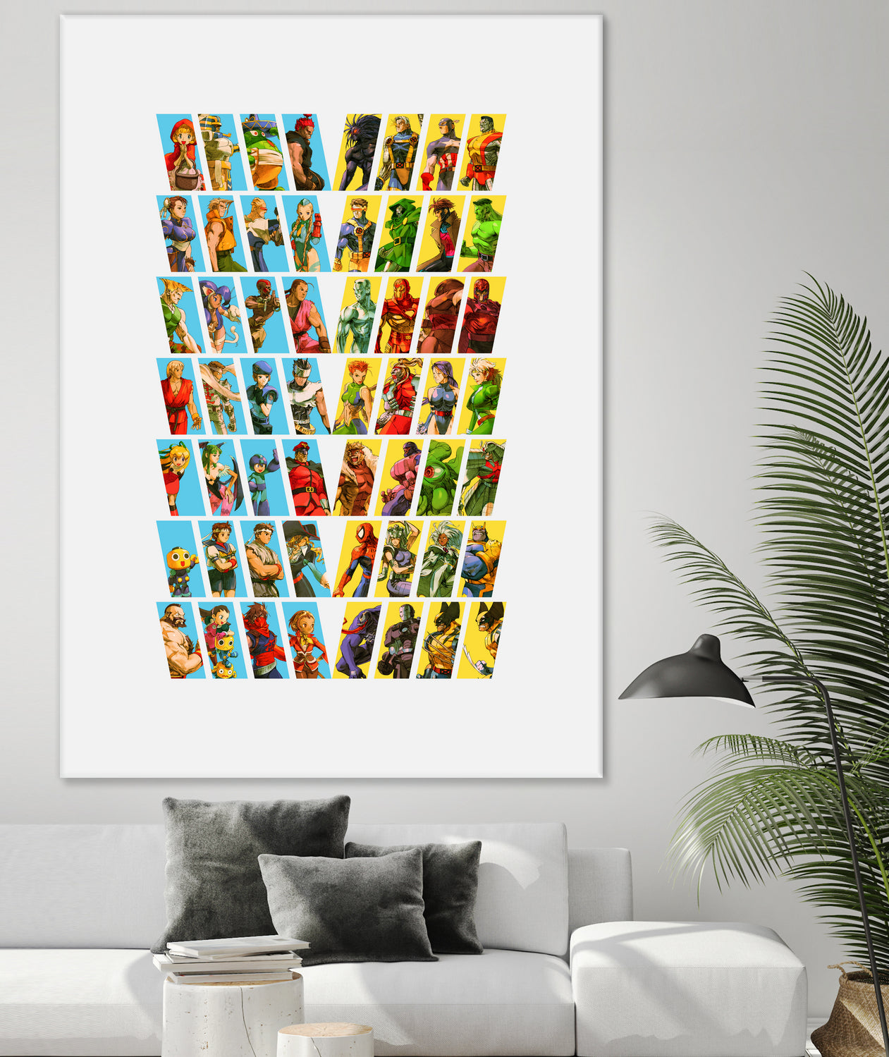 Marvel vs. Capcom 2 by Mario Caruso on GIANT ART - white photo manipulation