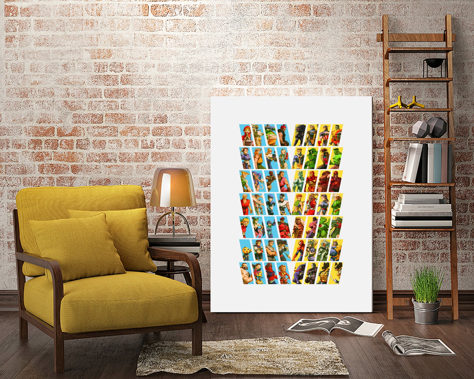 Marvel vs. Capcom 2 by Mario Caruso on GIANT ART - white photo manipulation