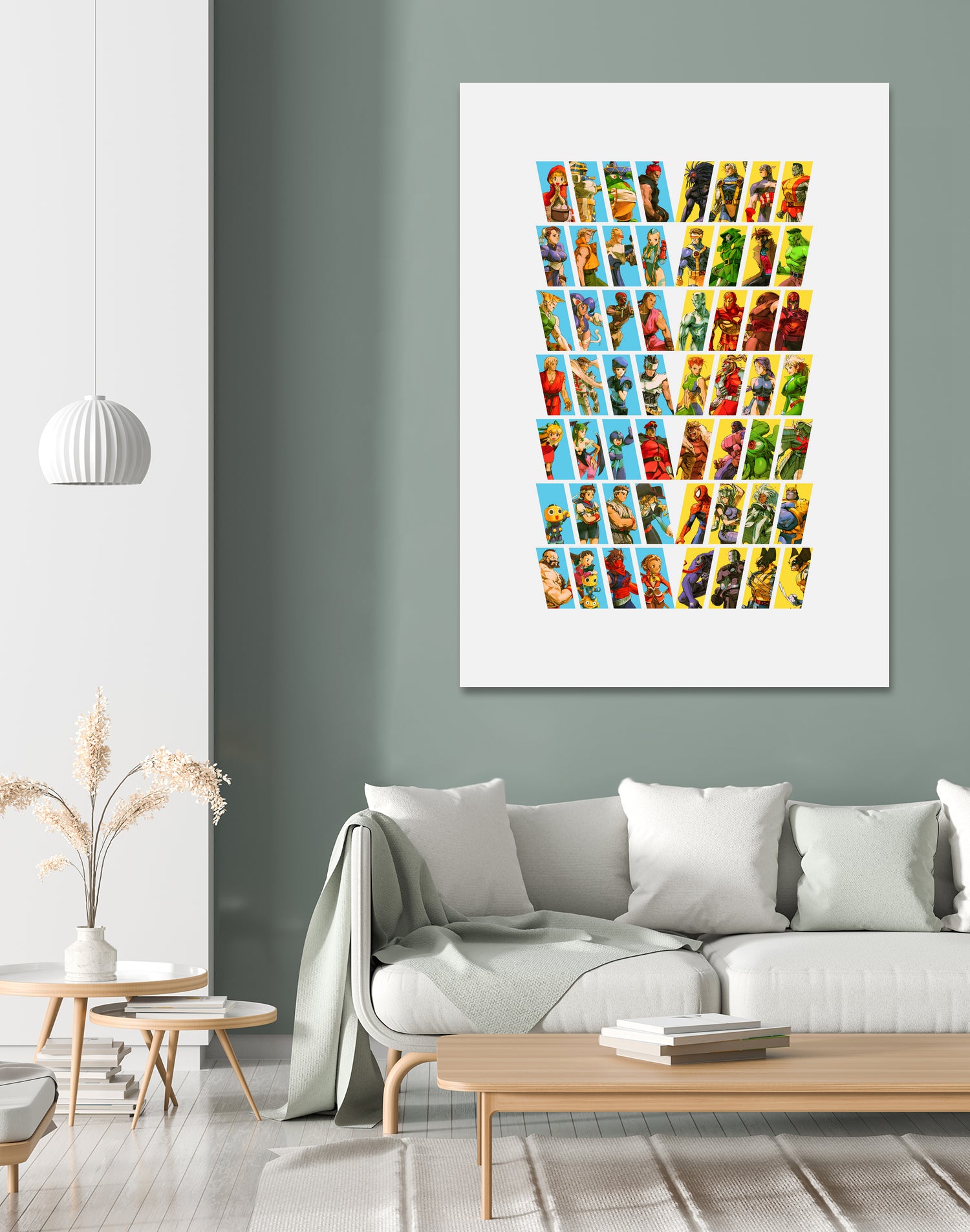 Marvel vs. Capcom 2 by Mario Caruso on GIANT ART - white photo manipulation