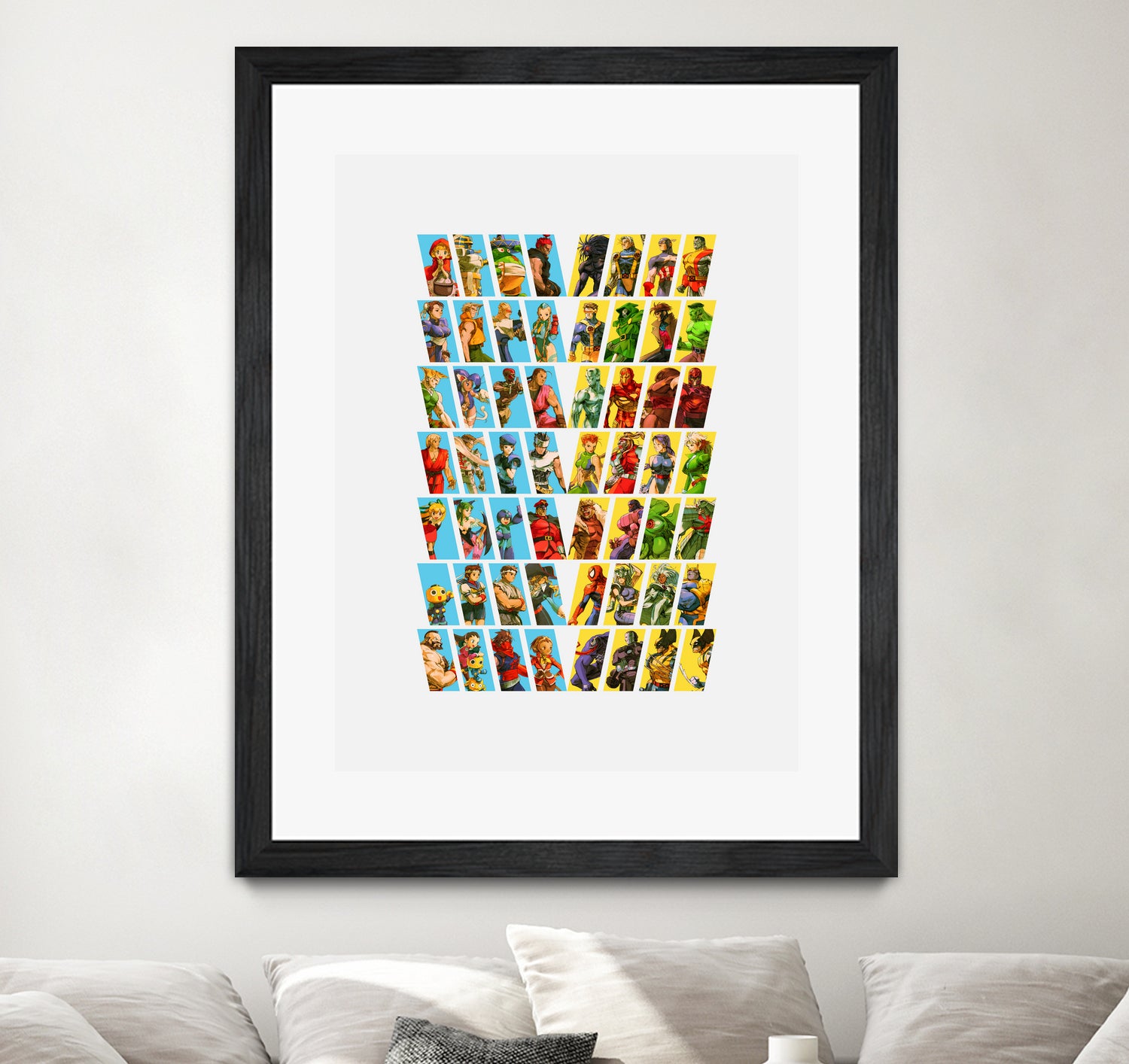 Marvel vs. Capcom 2 by Mario Caruso on GIANT ART - white photo manipulation