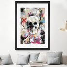 SKULL by Andrew Turner on GIANT ART - red mixed media