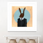 David Lynch - Rabbit by Andrew Turner on GIANT ART - blue mixed media