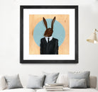 David Lynch - Rabbit by Andrew Turner on GIANT ART - blue mixed media