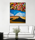 A Desert Full Of Flowers by Seam Less on GIANT ART - black photo manipulation