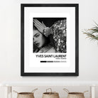 Luxury Super Model Hypebeast Luxury Fashion Poster by XingChen Lu on GIANT ART - gray typography