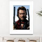 Clint Eastwood - The Outlaw Josey Wales by Dan Avenell on GIANT ART - brown mixed media